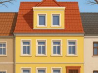 Hausansicht KI