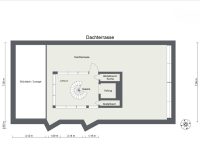 Grundriss Dachterrasse