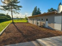 Blick übers Grundstück