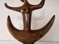 Jean Miotte, Fleur de Lune, Bronze