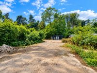 Blick vom Grundstück Richtung Straße